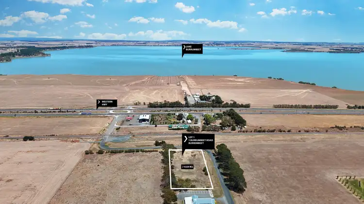 Main view of Homely land listing, LOT 1, 1 Burrumbeet Road, Burrumbeet VIC 3352