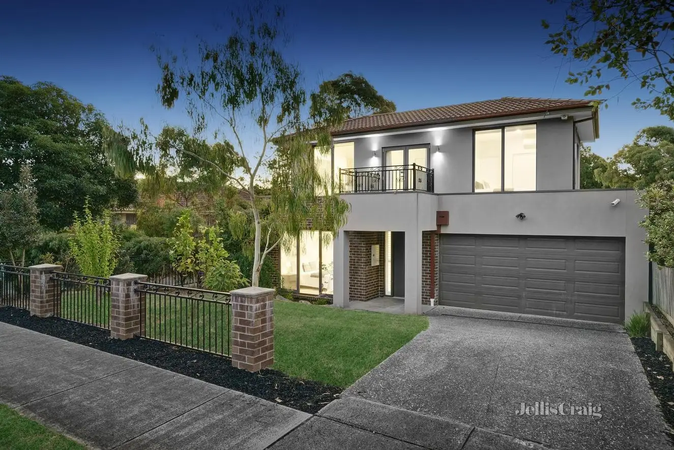 Main view of Homely townhouse listing, 1/27 Paula Crescent, Doncaster East VIC 3109