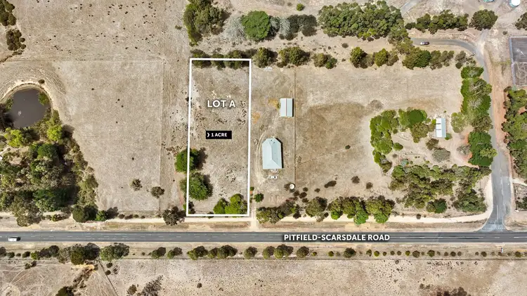 Third view of Homely land listing, LOT A,D,E & F, 1513 Pitfield - Scarsdale Road, Cape Clear VIC 3351