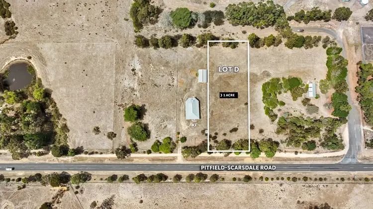 Fourth view of Homely land listing, LOT A,D,E & F, 1513 Pitfield - Scarsdale Road, Cape Clear VIC 3351