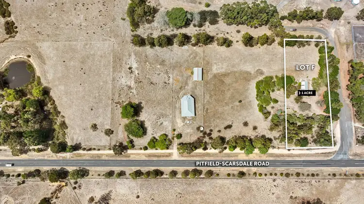 Fifth view of Homely land listing, LOT A,D,E & F, 1513 Pitfield - Scarsdale Road, Cape Clear VIC 3351
