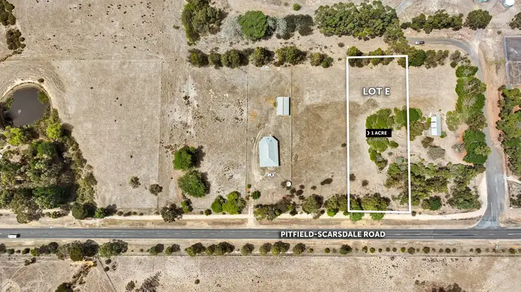 Sixth view of Homely land listing, LOT A,D,E & F, 1513 Pitfield - Scarsdale Road, Cape Clear VIC 3351
