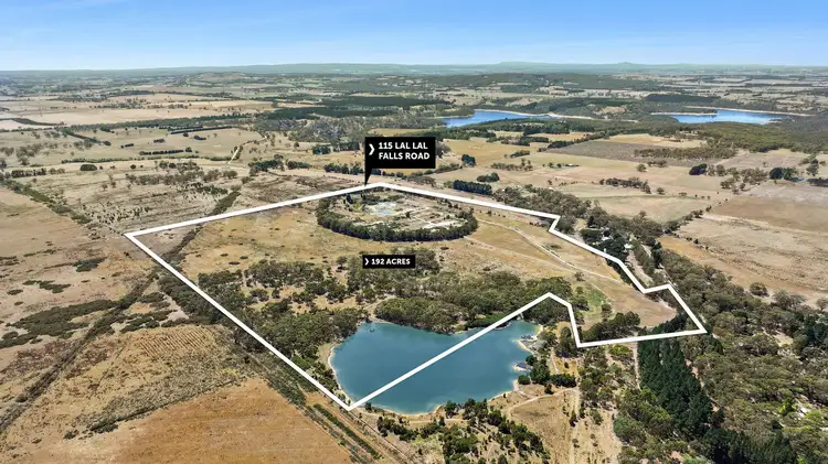 Main view of Homely rural property listing, 115 Lal Lal Falls Road, Lal Lal VIC 3352