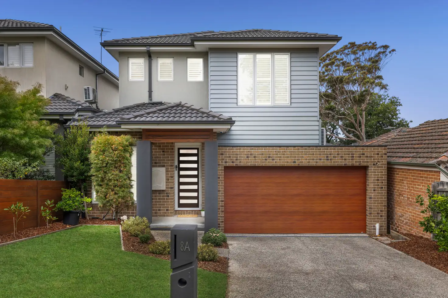 Main view of Homely townhouse listing, 8A Shaw Street, Ashwood VIC 3147
