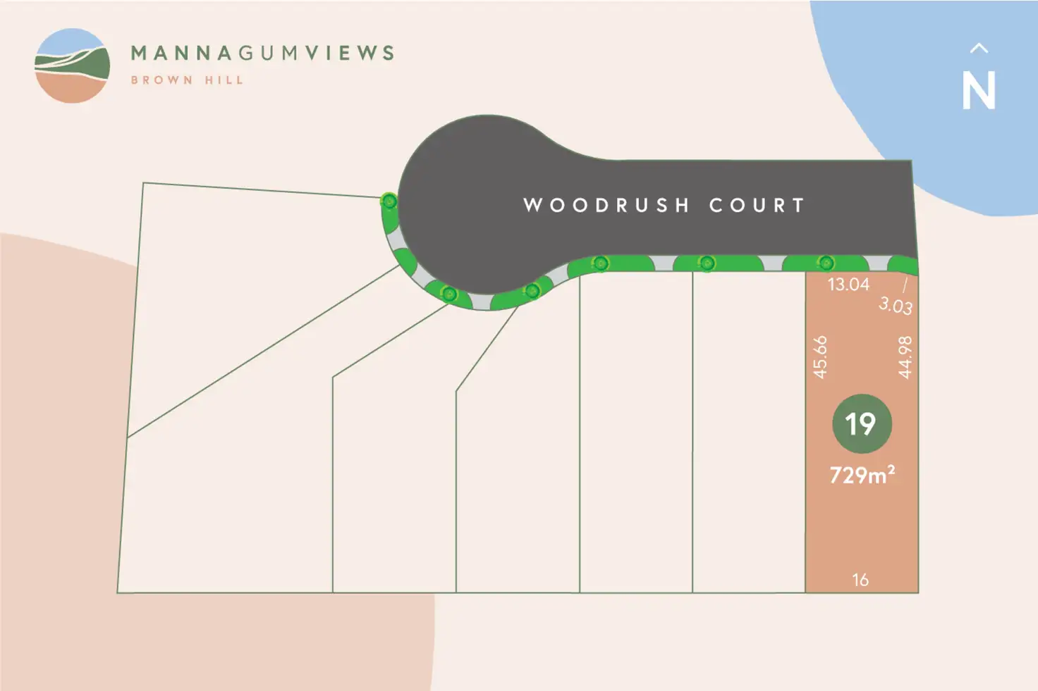 Main view of Homely land listing, LOT Manna Gum Views, Lot 19 No. 9 Woodrush Court, Brown Hill VIC 3350