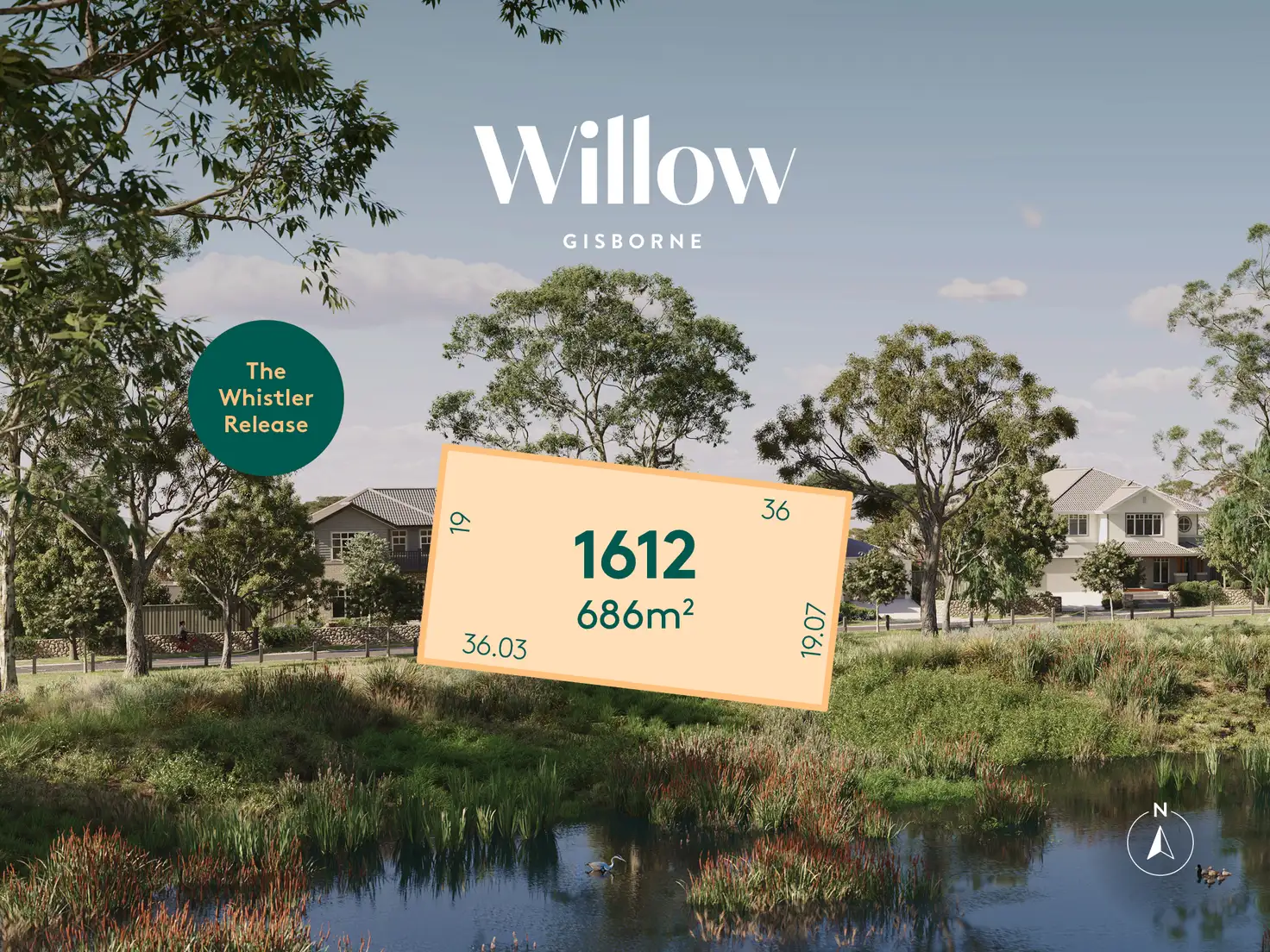 Main view of Homely land listing, LOT 1612 Buckland Boulevard, Gisborne VIC 3437