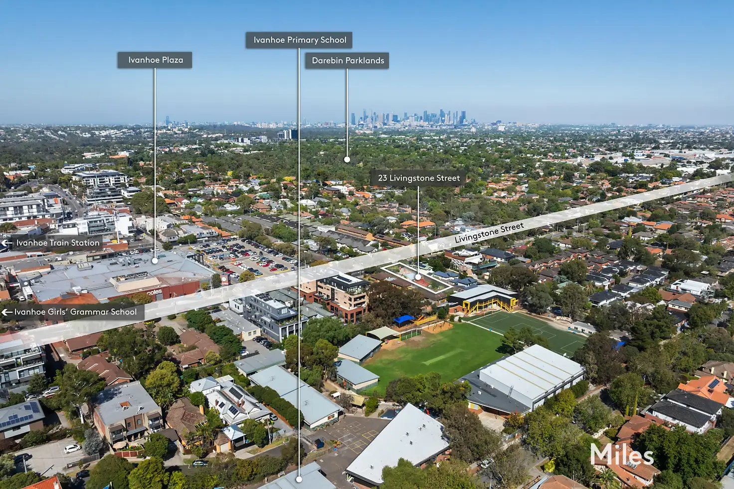 Main view of Homely land listing, 23 Livingstone Street, Ivanhoe VIC 3079