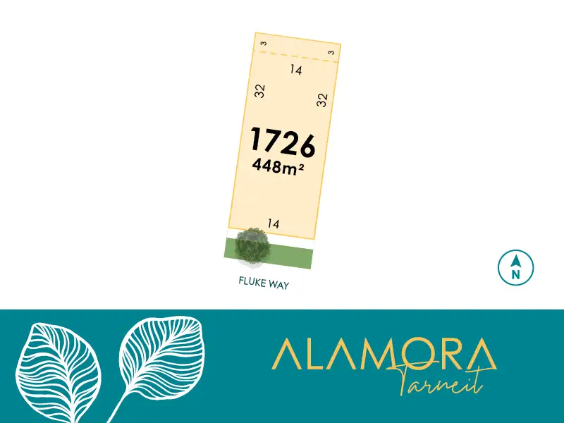 Main view of Homely land listing, LOT 1726 Fluke Way, Tarneit VIC 3029