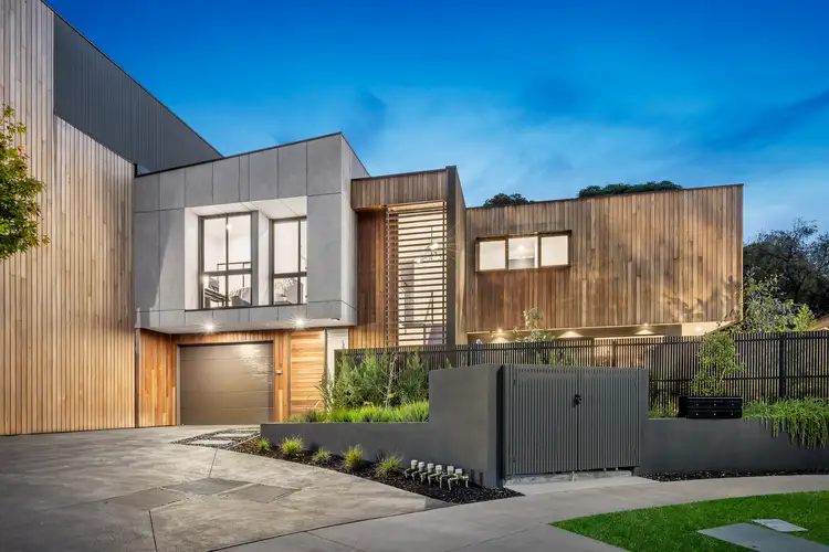 Main view of Homely townhouse listing, 1/12 Curlew Court, Doncaster VIC 3108