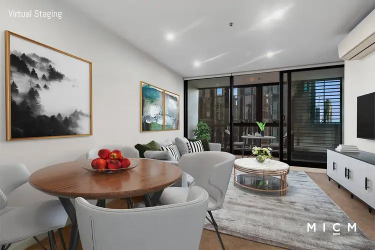 Second view of Homely apartment listing, 3307/5 Sutherland Street, Melbourne VIC 3000