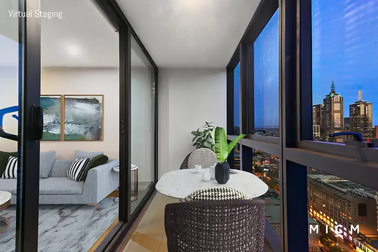 Third view of Homely apartment listing, 3307/5 Sutherland Street, Melbourne VIC 3000
