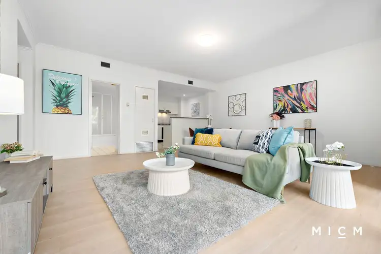 Second view of Homely apartment listing, 25/28 Jeffcott Street, West Melbourne VIC 3003