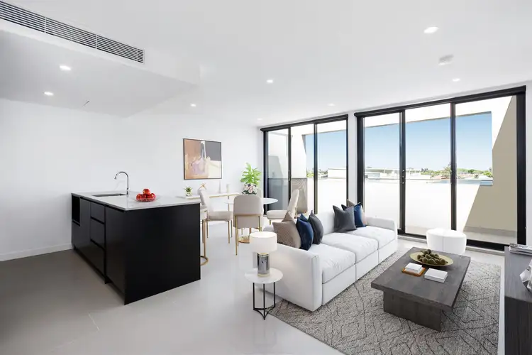 Second view of Homely apartment listing, 201/140 Hotham Street, St Kilda East VIC 3183