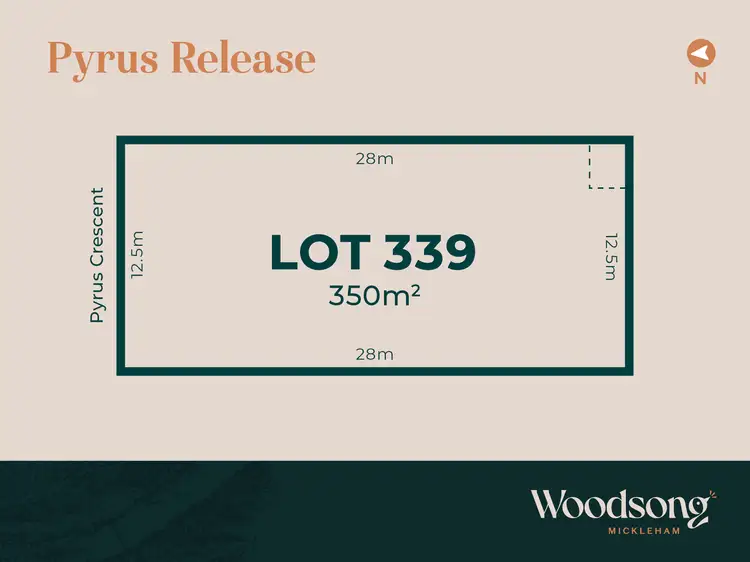 Main view of Homely land listing, LOT 339 Pyrus Crescent, Mickleham VIC 3064