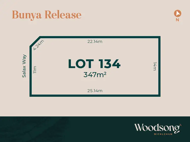 Main view of Homely land listing, LOT 134 Salix Way, Mickleham VIC 3064