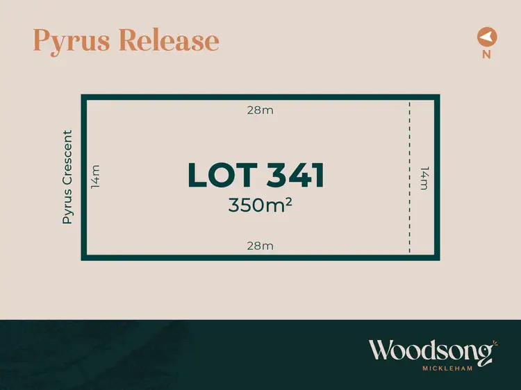 Main view of Homely land listing, LOT 341 Pyrus Crescent, Mickleham VIC 3064