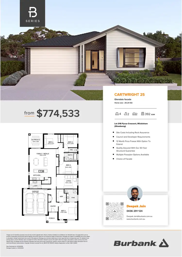Fourth view of Homely house listing, 318 Pyrus Crescent, Mickleham VIC 3064