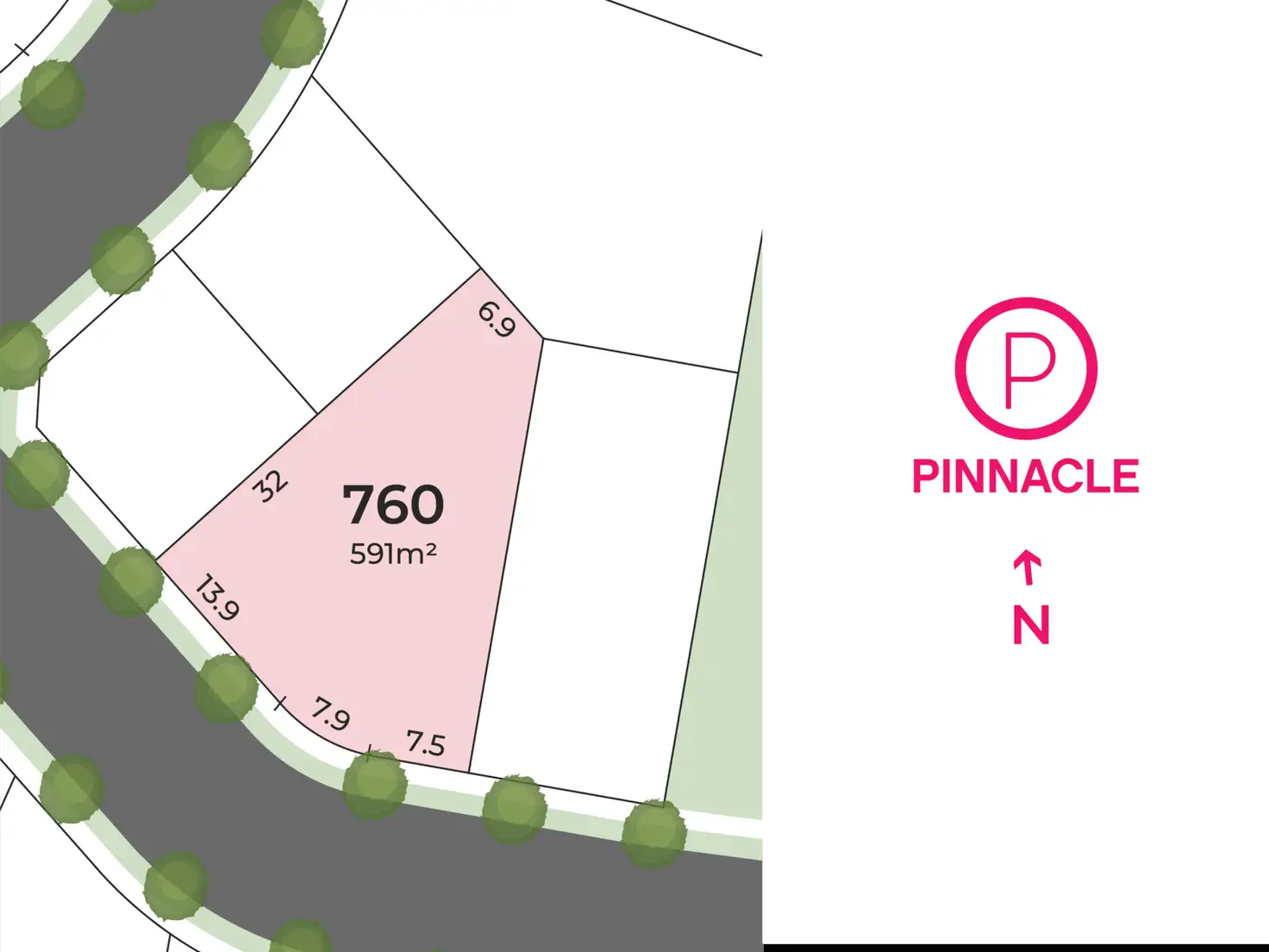 Main view of Homely land listing, LOT Pinnacle, Lot 760 Cadillac Way, Smythes Creek VIC 3351