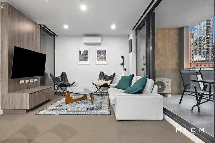 Second view of Homely apartment listing, 703/220 Spencer Street, Melbourne VIC 3000