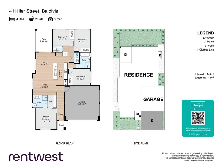 Third view of Homely house listing, 4 Hillier St, Baldivis WA 6171