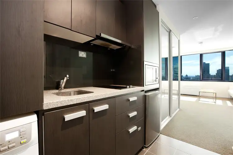 Second view of Homely apartment listing, 2008/181 ABeckett Street, Melbourne VIC 3000