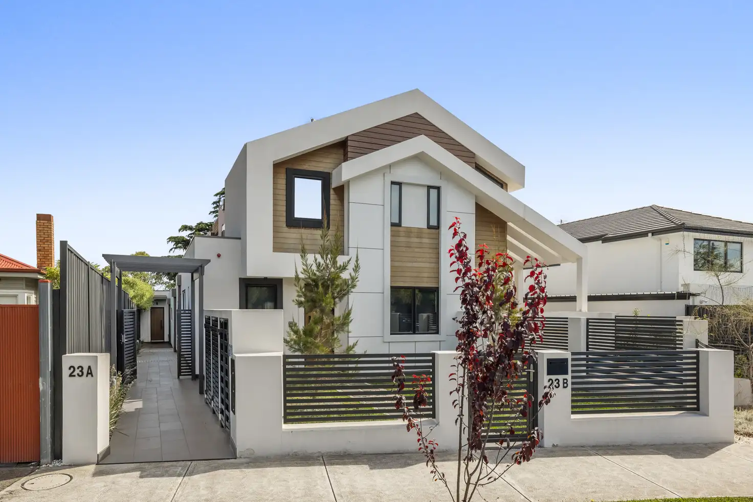 Main view of Homely townhouse listing, 1/23 Oswald Thomas Avenue, Hampton East VIC 3188