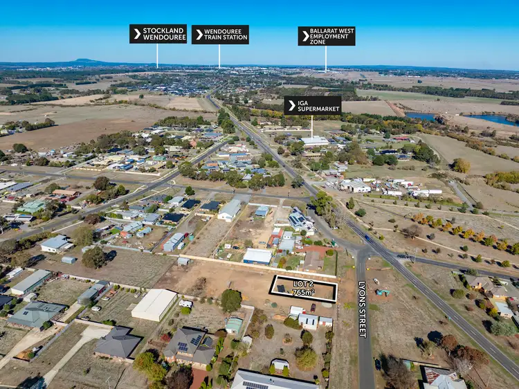 Third view of Homely land listing, LOT 2, 4-6 Lyons Street, Miners Rest VIC 3352