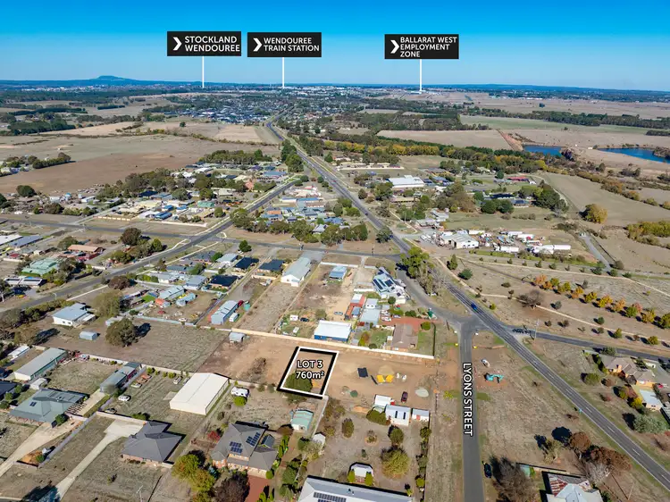 Third view of Homely land listing, LOT 3, 4-6 Lyons Street, Miners Rest VIC 3352