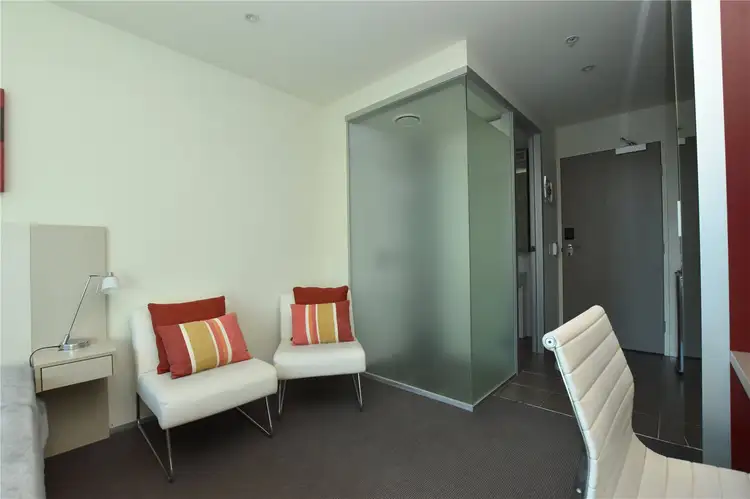 Second view of Homely studio listing, 1005/181 Abeckett Street, Melbourne VIC 3000