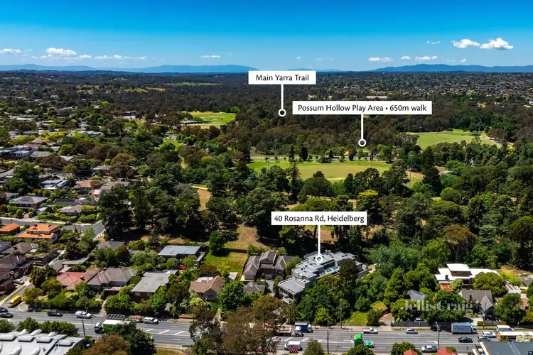 Main view of Homely apartment listing, 8/40 Rosanna Road, Heidelberg VIC 3084