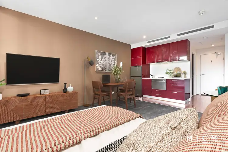 Third view of Homely studio listing, 1905/288 Spencer Street, Melbourne VIC 3000