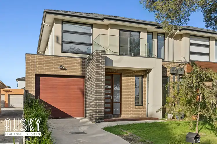 Main view of Homely townhouse listing, 1/63 Main Road, Clayton South VIC 3169