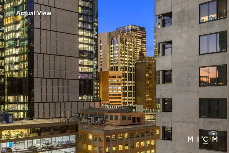 Second view of Homely apartment listing, 1401/8 Downie Street, Melbourne VIC 3000