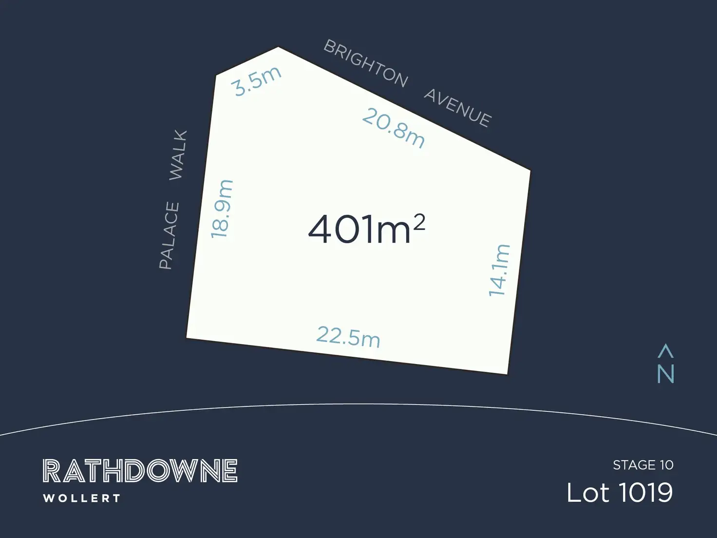 Main view of Homely land listing, LOT 1019 Palace Walk, Wollert VIC 3750