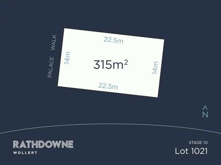Main view of Homely land listing, LOT 1022 Palace Walk, Wollert VIC 3750