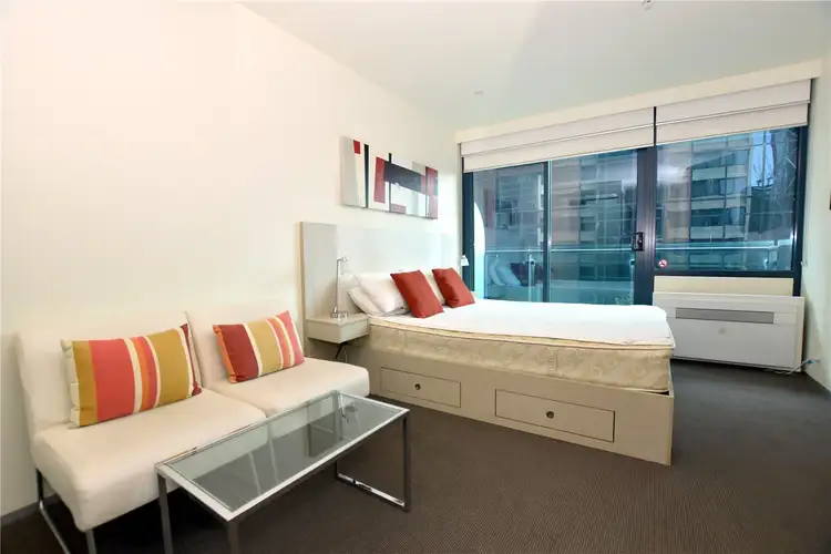 Main view of Homely studio listing, 604/181 ABeckett Street, Melbourne VIC 3000