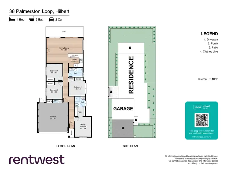 Second view of Homely house listing, 38 Palmerston Lp, Hilbert WA 6112