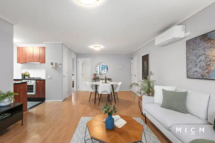 Third view of Homely apartment listing, 1409/668 Bourke Street, Melbourne VIC 3000