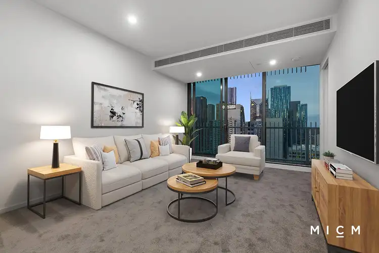 Second view of Homely apartment listing, 3105/560 Lonsdale Street, Melbourne VIC 3000