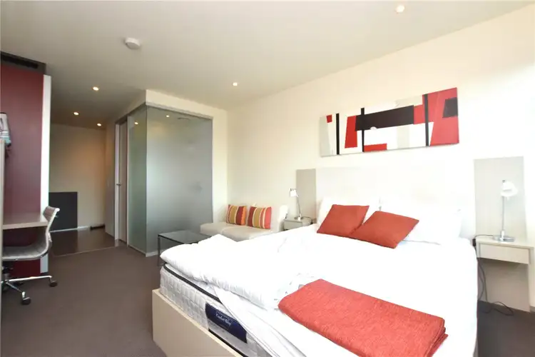 Second view of Homely studio listing, 1402/181 ABeckett Street, Melbourne VIC 3000
