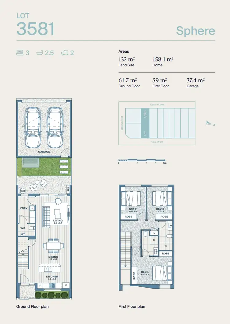 Second view of Homely house listing, 3581 Navy Street, Mount Duneed VIC 3217