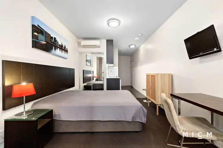 Main view of Homely studio listing, 1125/43 Therry Street, Melbourne VIC 3000