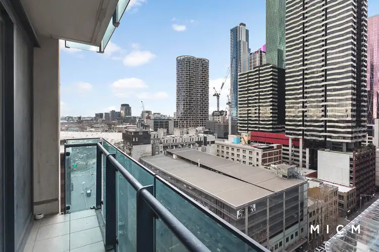 Main view of Homely apartment listing, 1407/181 ABeckett Street, Melbourne VIC 3000