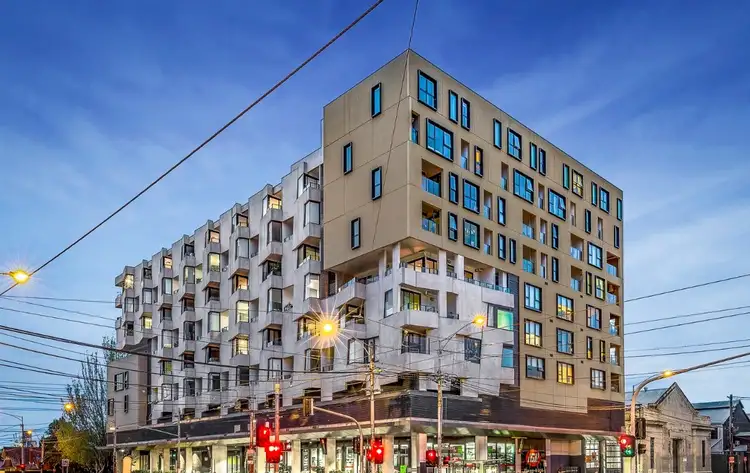 Main view of Homely apartment listing, 214/1 Lygon Street, Brunswick VIC 3056
