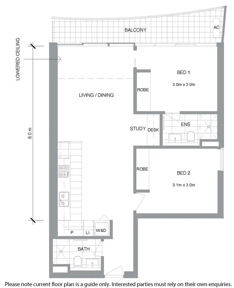 Second view of Homely apartment listing, 3005/560 Lonsdale Street, Melbourne VIC 3000