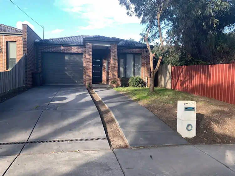 Main view of Homely townhouse listing, 2/670 Springvale Road, Mulgrave VIC 3170