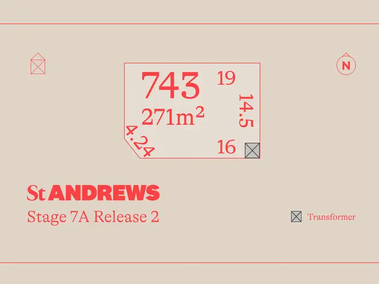 Main view of Homely land listing, LOT 743 Ceravolo Street, Andrews Farm SA 5114