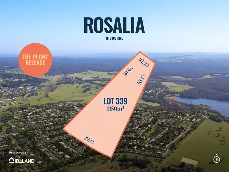 Main view of Homely land listing, LOT 339 Barca Boulevard, Gisborne VIC 3437