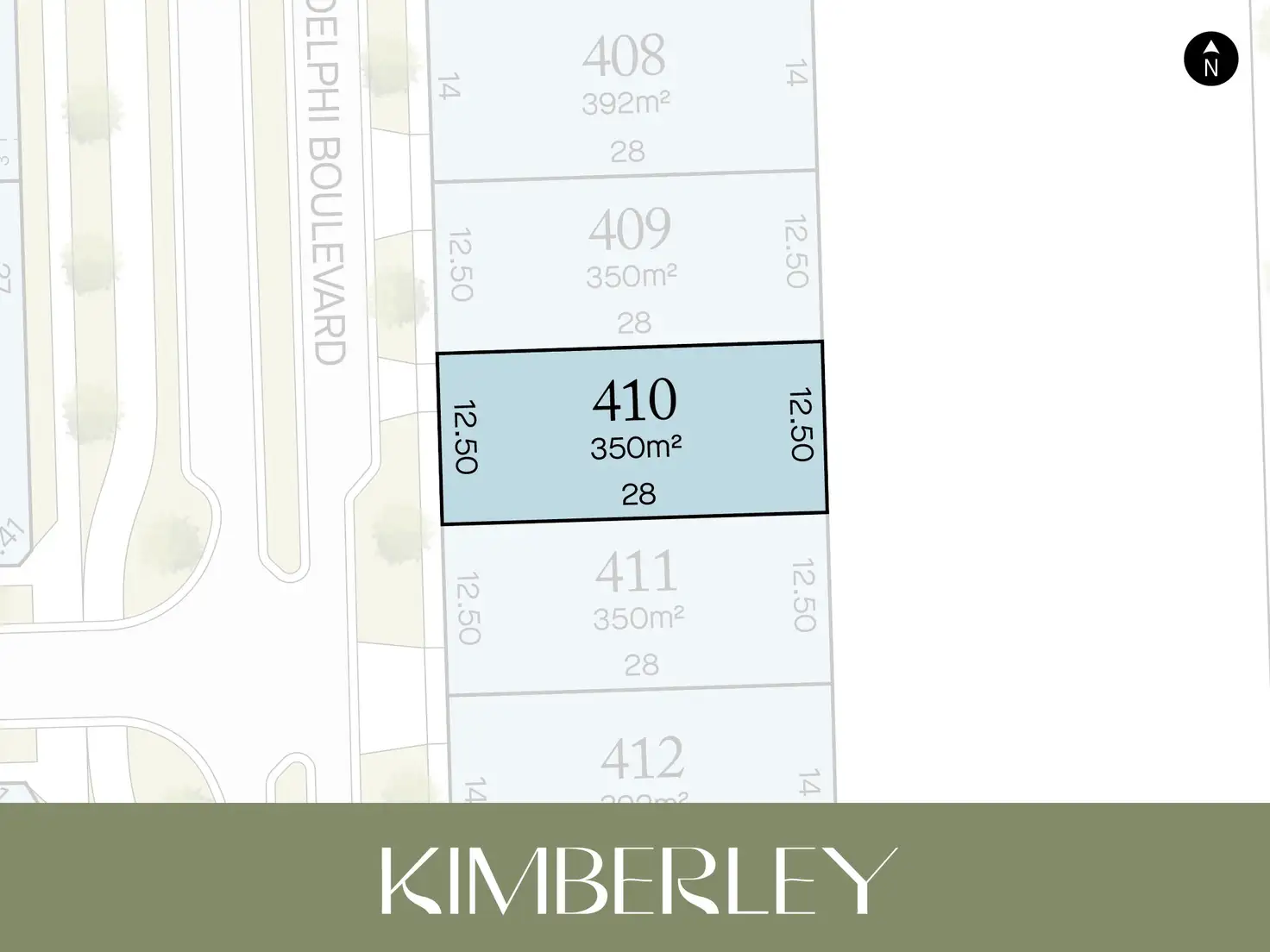 Main view of Homely land listing, LOT 410 Delphi Boulevard, Sunbury VIC 3429