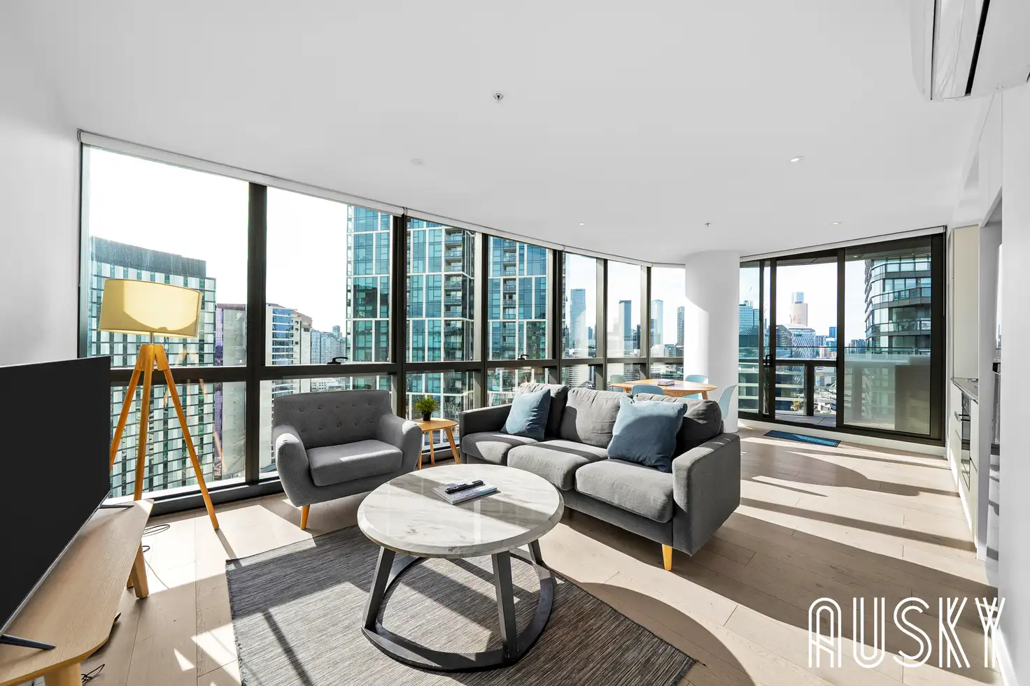 Main view of Homely apartment listing, 2503n/889 Collins Street, Docklands VIC 3008
